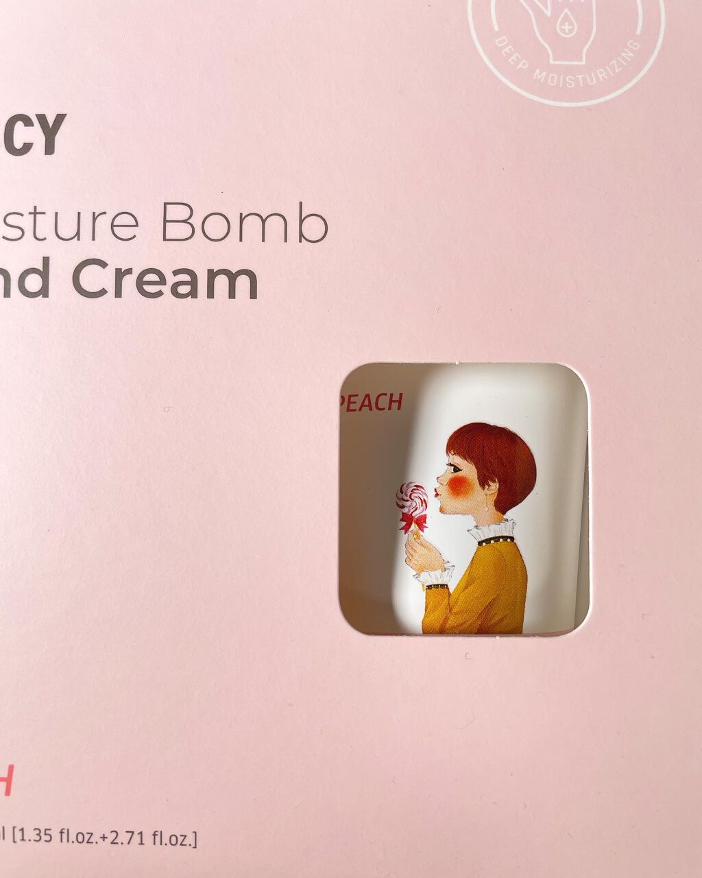 モイストボムハンドクリーム/FASCY(パーシー)/ハンドクリームを使ったクチコミ（1枚目）