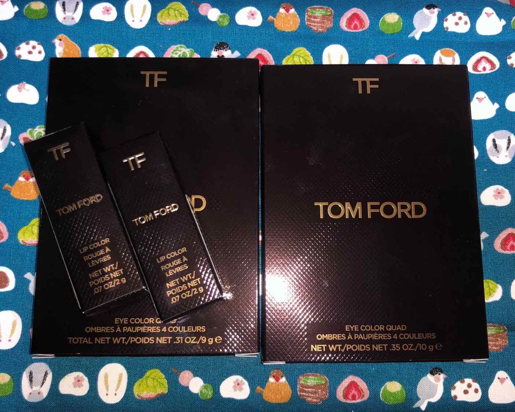 アイ カラー クォード/TOM FORD BEAUTY/アイシャドウパレットを使ったクチコミ（1枚目）