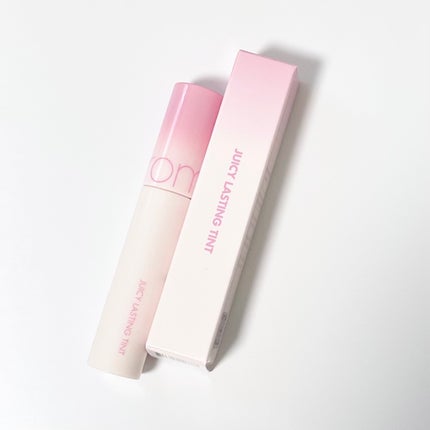 ジューシーラスティングティント/rom&nd/リップティントを使ったクチコミ(2枚目)