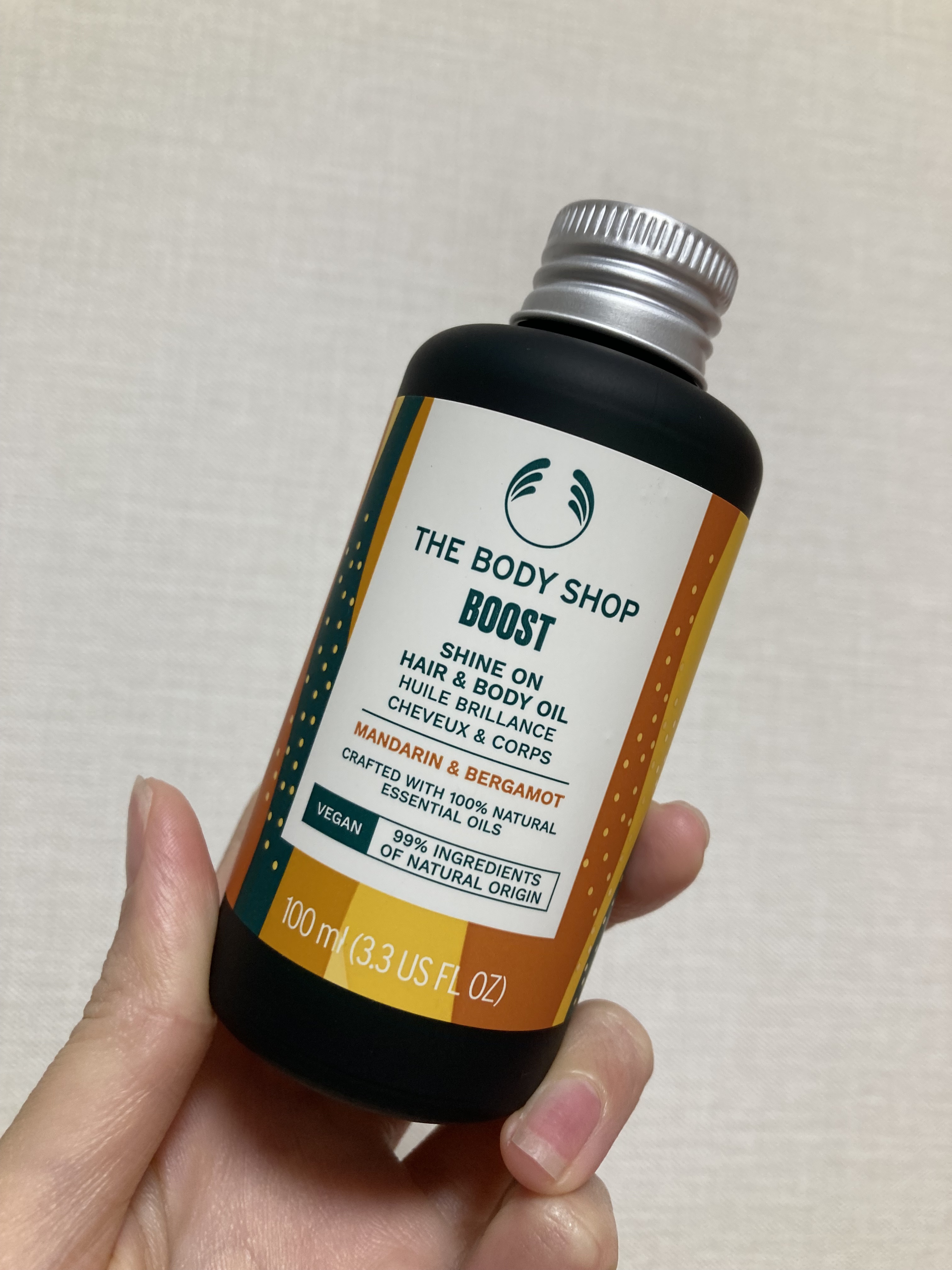 THE BODY SHOP ウェルネス ヘア& ボディオイル マンダリン& ベルガモットのクチコミ「 THE BODY SHOP

ウェルネス ヘア& ボディオイル 

マンダリン& ベルガモッ.....」（2枚目）
