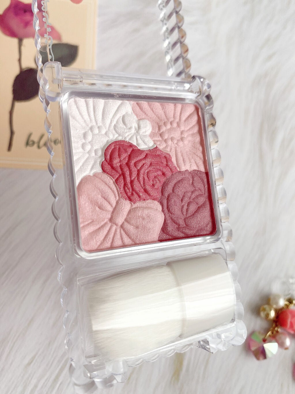 グロウフルールチークス/キャンメイク/パウダーチークを使ったクチコミ(2枚目)