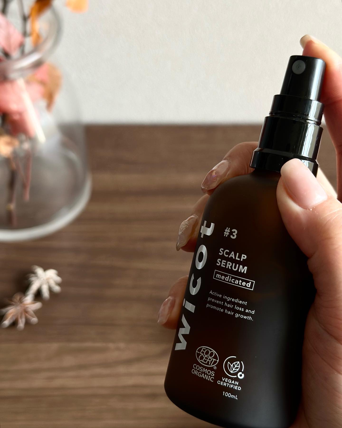 薬用スカルプセラム/wicot/頭皮ローションを使ったクチコミ（3枚目）