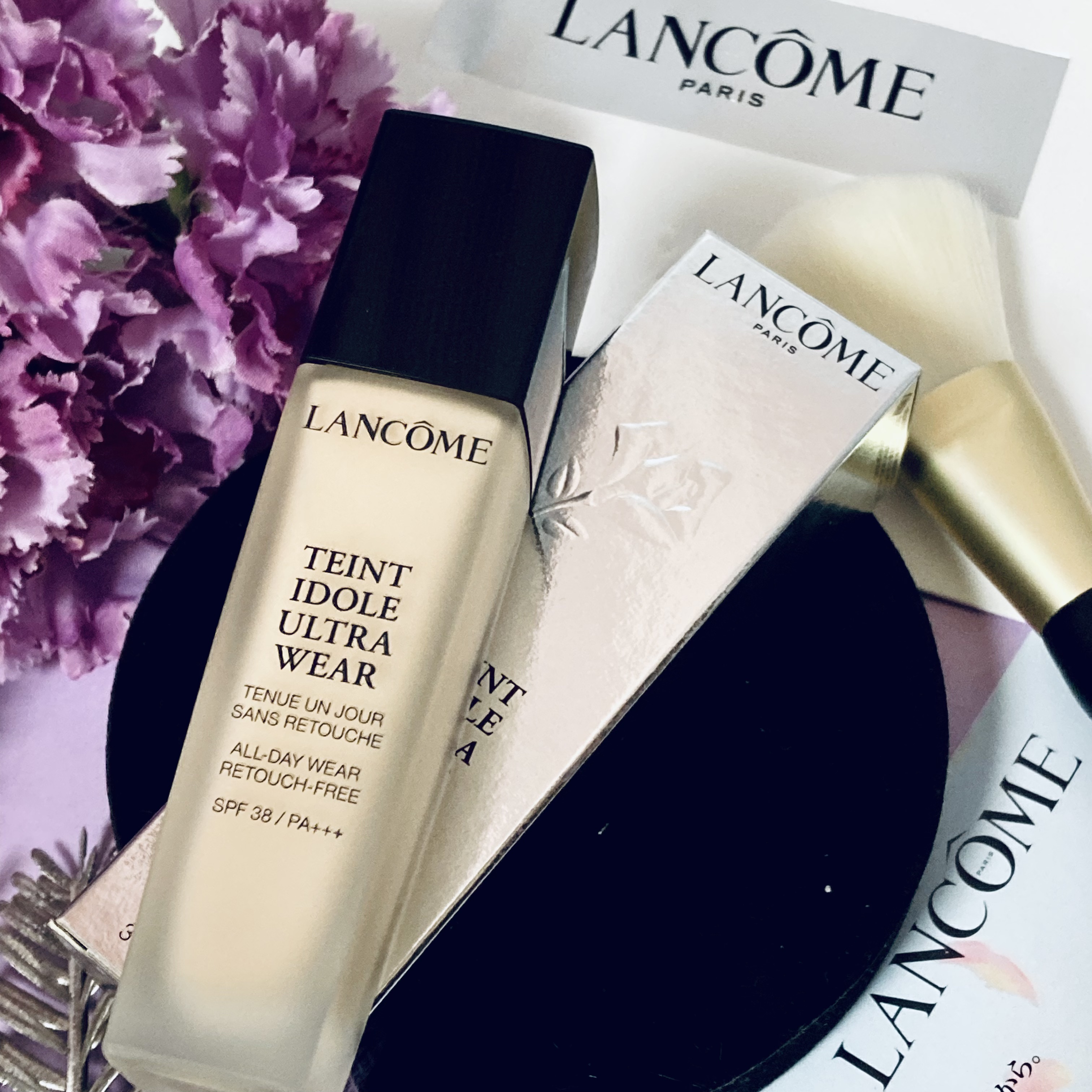 タンイドル ウルトラ ウェア リキッド/LANCOME/リキッドファンデーションを使ったクチコミ（2枚目）