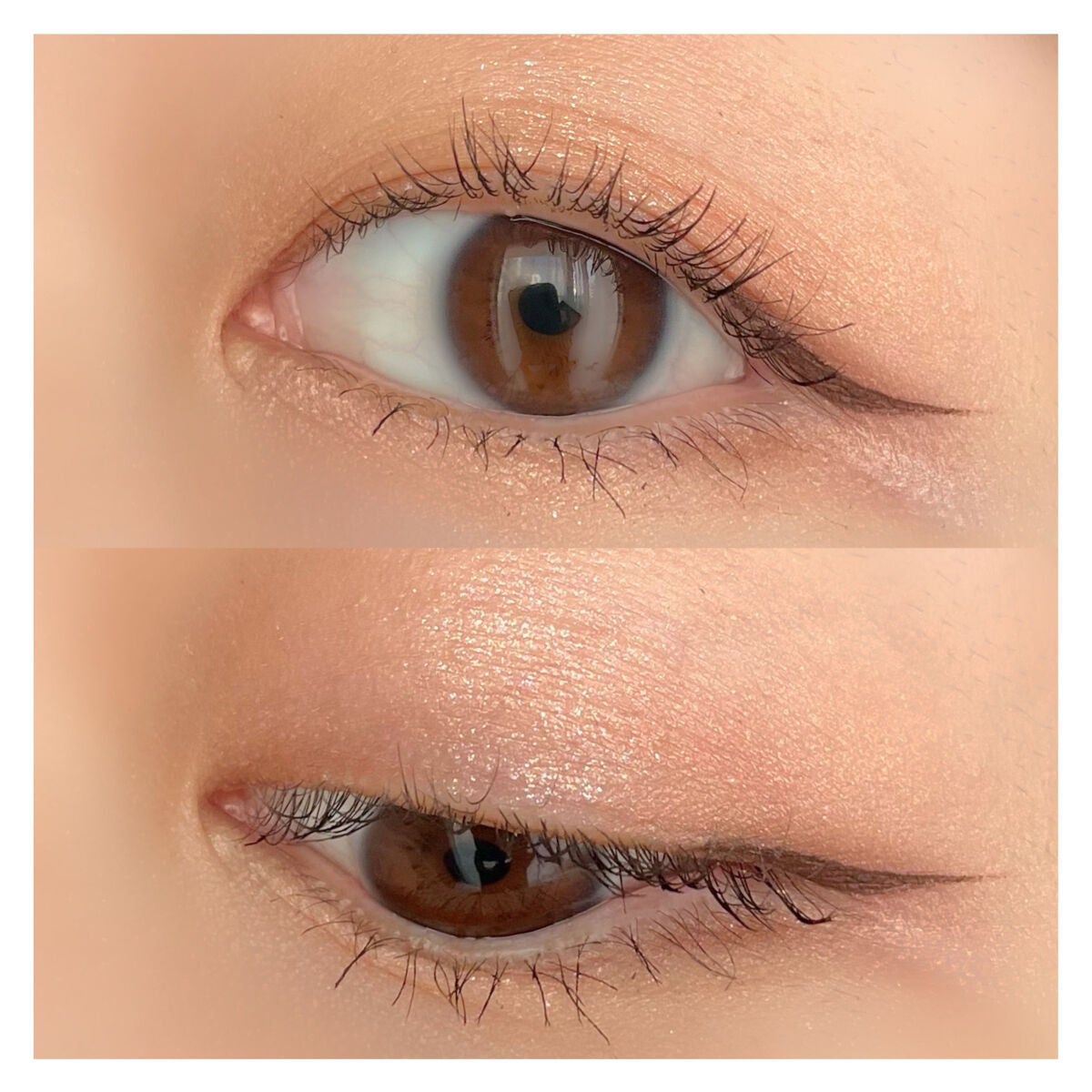 ジューシーピュアアイズ/キャンメイク/アイシャドウパレットを使ったクチコミ(4枚目)