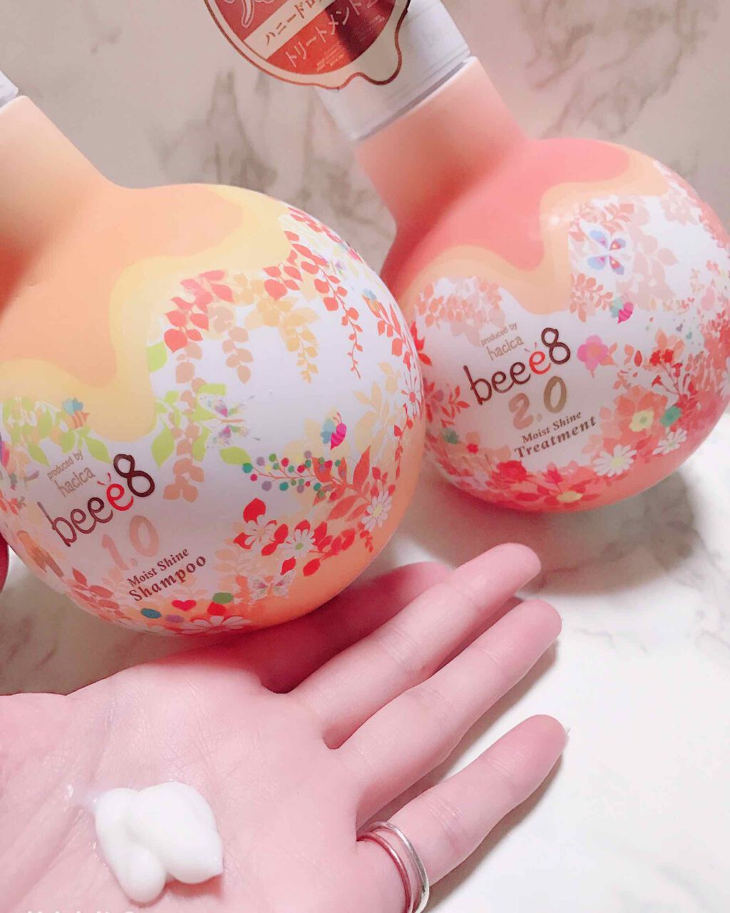 モイストシャイン シャンプー1.0／モイストシャイン トリートメント2.0/beee8/市販シャンプーを使ったクチコミ（3枚目）