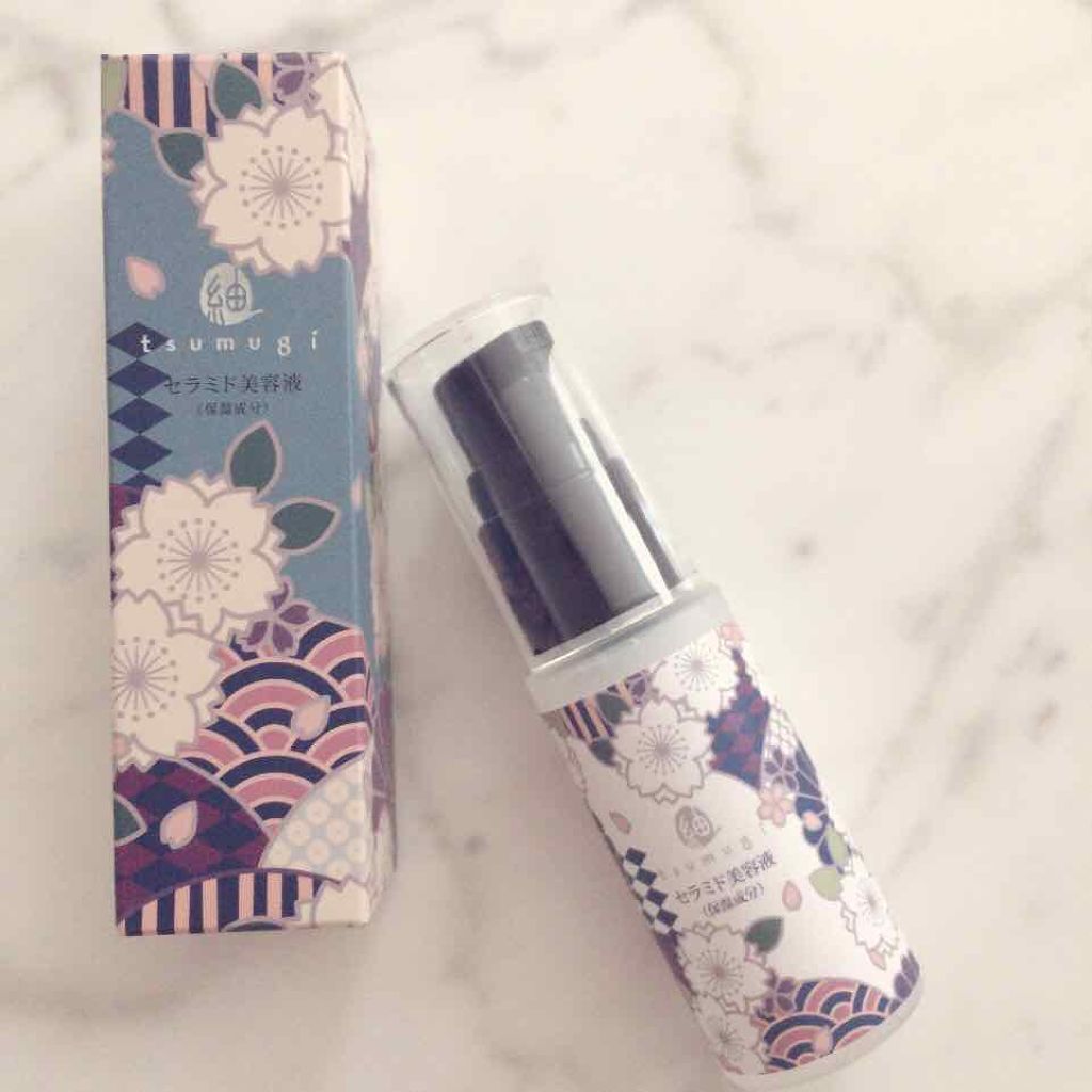 つむぎ しみこみ美容液＜セラミド美容液＞/つむぎコスメ/美容液を使ったクチコミ（1枚目）