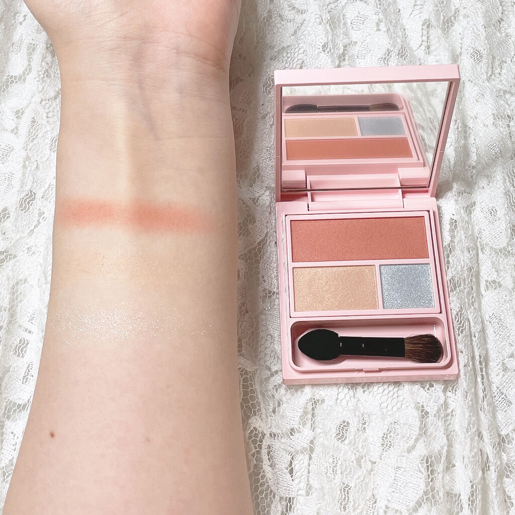 フーミー アイシャドウパレット/WHOMEE/アイシャドウパレットを使ったクチコミ（3枚目）