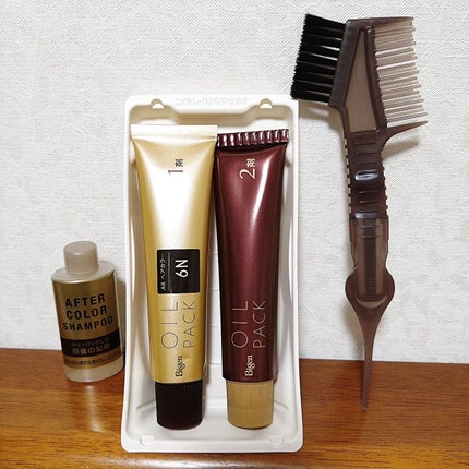 オイルパックカラー/ビゲン/ヘアカラーを使ったクチコミ(5枚目)