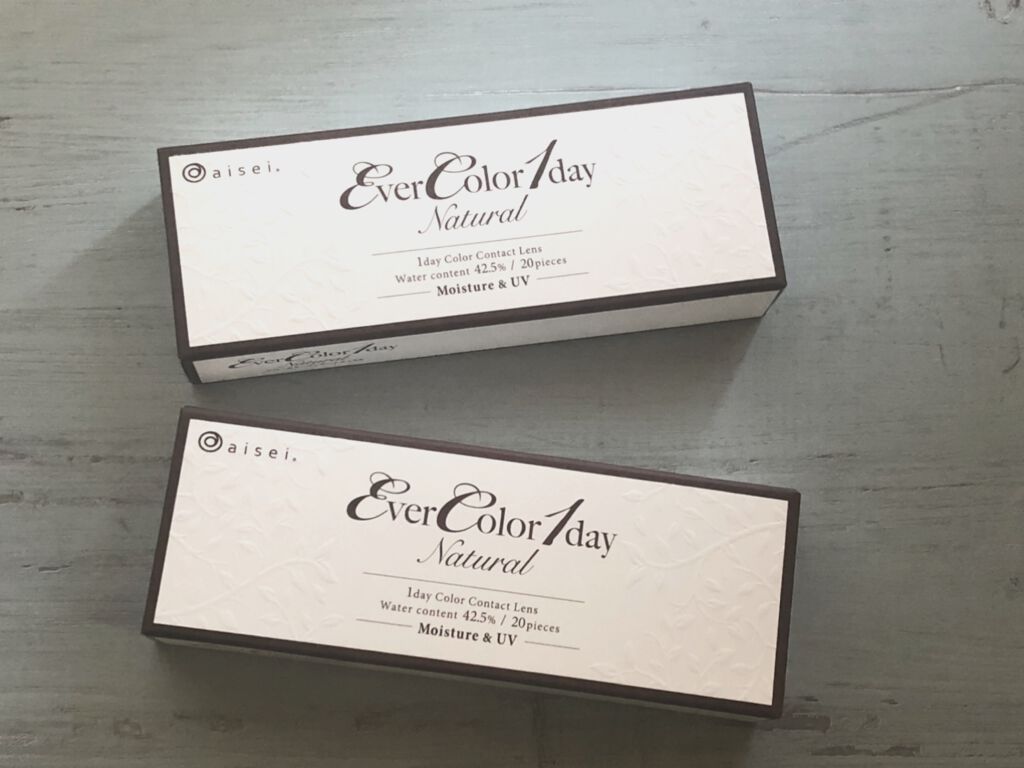 エバーカラーワンデー ナチュラル/エバーカラー/ワンデー(1DAY)カラコンを使ったクチコミ(1枚目)