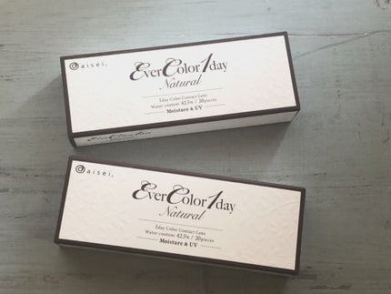 エバーカラーワンデー ナチュラル/エバーカラー/ワンデー(1DAY)カラコンを使ったクチコミ(1枚目)