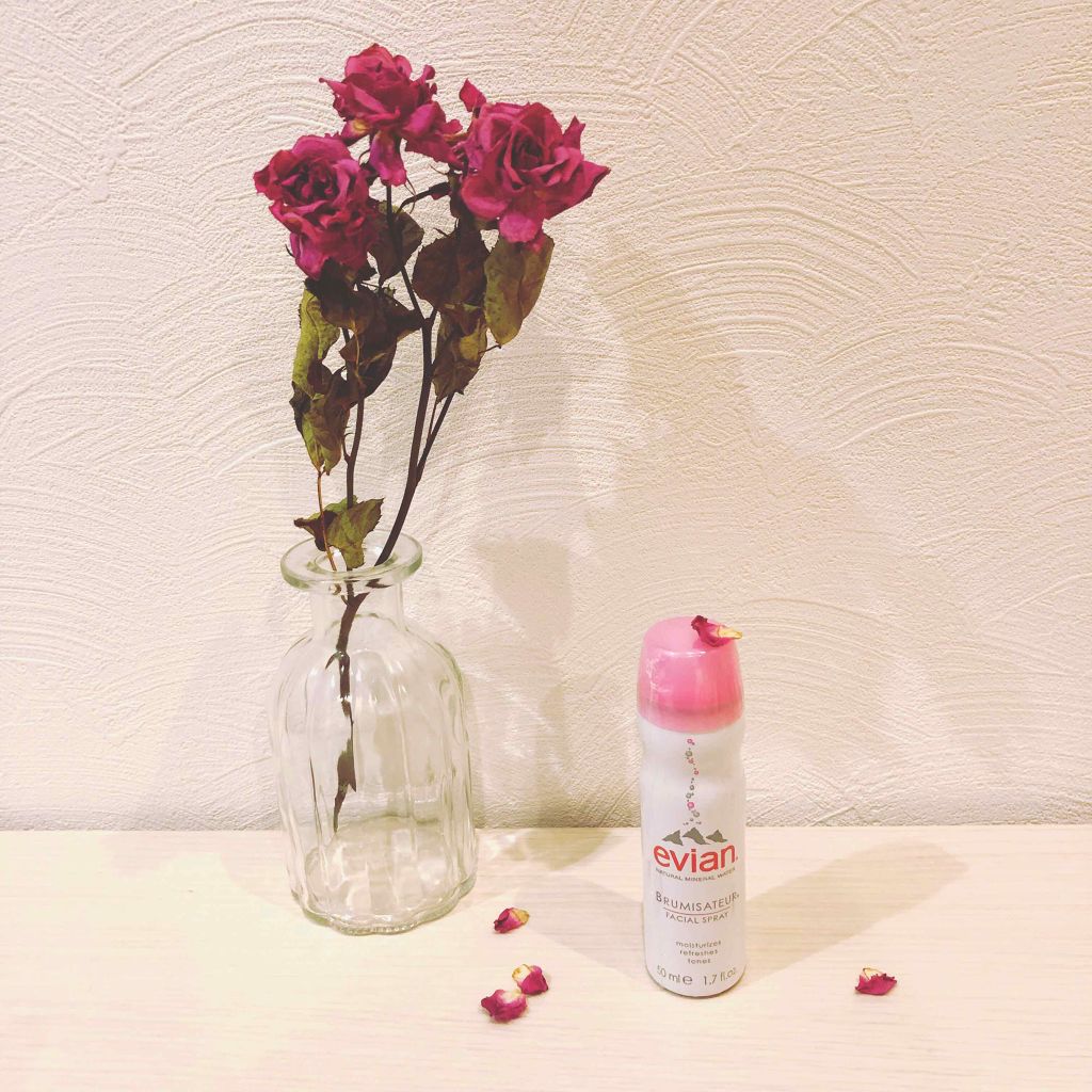 フェイシャルスプレー/エビアン/ミスト状化粧水を使ったクチコミ（1枚目）