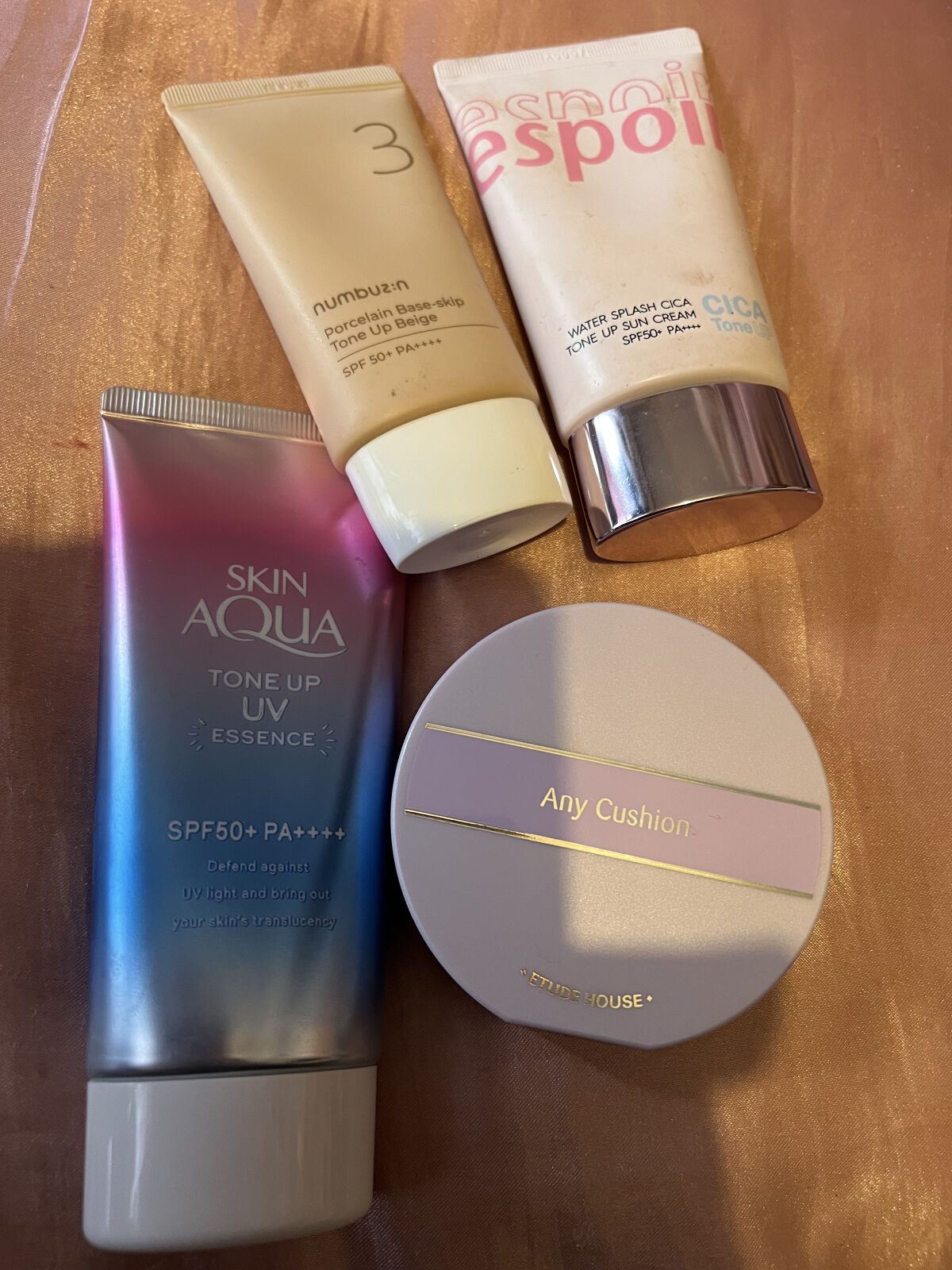 ウォータースプラッシュシカトーンアップクリーム/espoir/化粧下地を使ったクチコミ（1枚目）