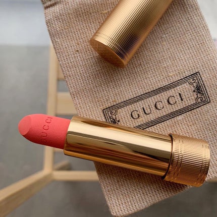 グッチ ルージュ ア レーヴル マット/GUCCI beauty/口紅を使ったクチコミ(1枚目)