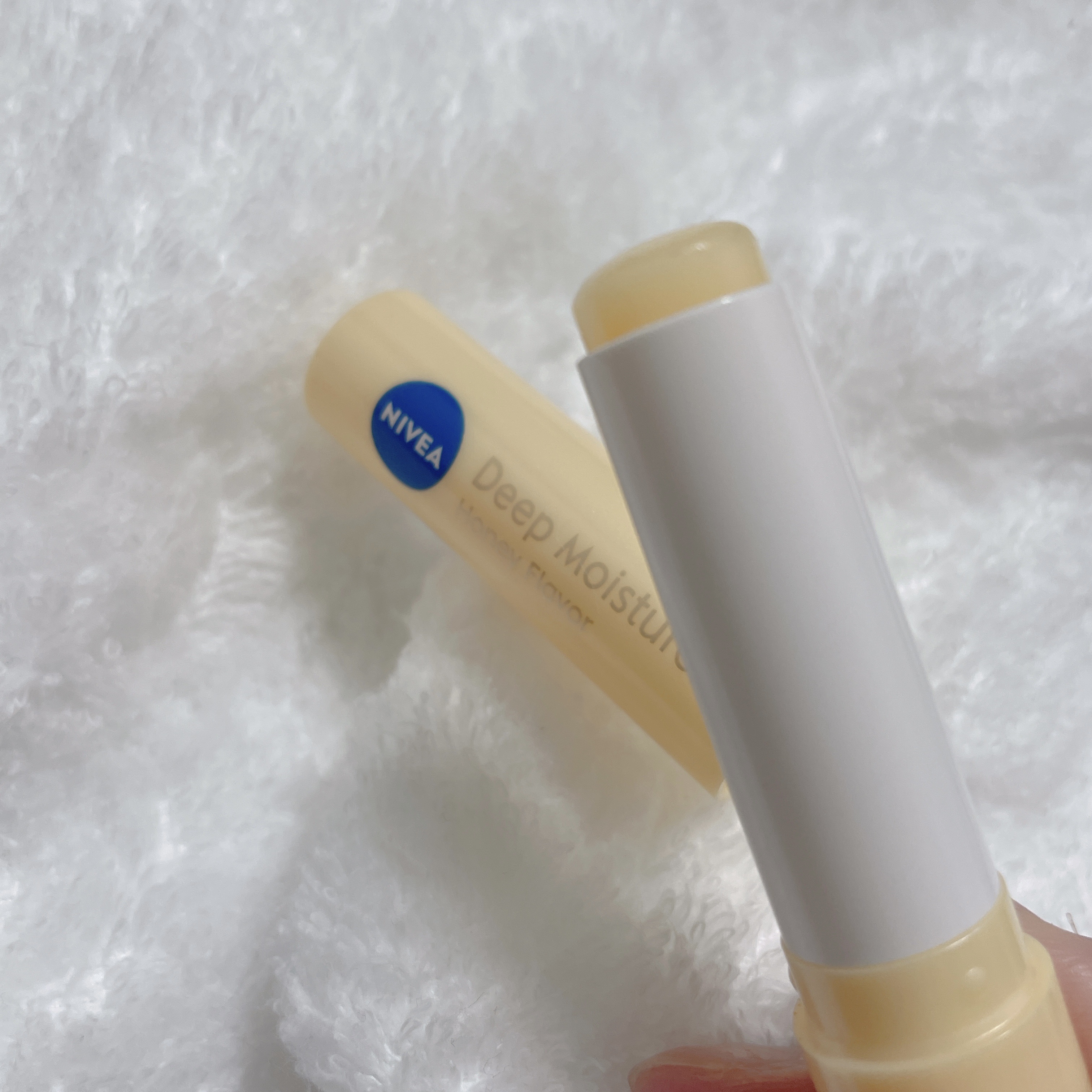 ニベア ディープモイスチャーリップ/ニベア/リップクリームを使ったクチコミ（2枚目）