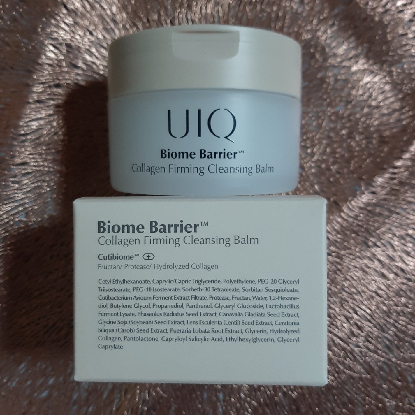 バイオームバリアコラーゲンファーミングクレンジングバーム/UIQ/クレンジングバームを使ったクチコミ(1枚目)