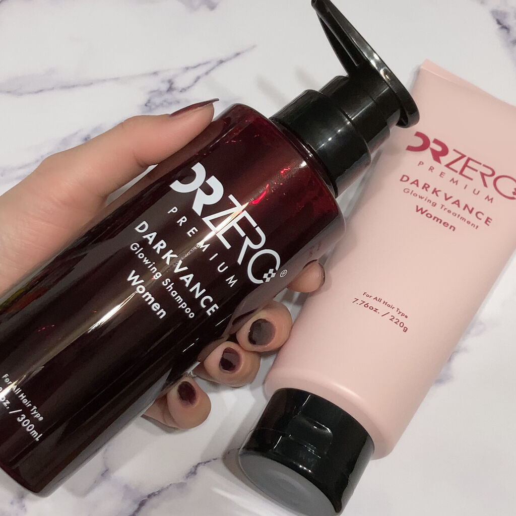 ダークヴァンス グローイングシャンプー＆トリートメント/DRZERO/市販シャンプーを使ったクチコミ（2枚目）