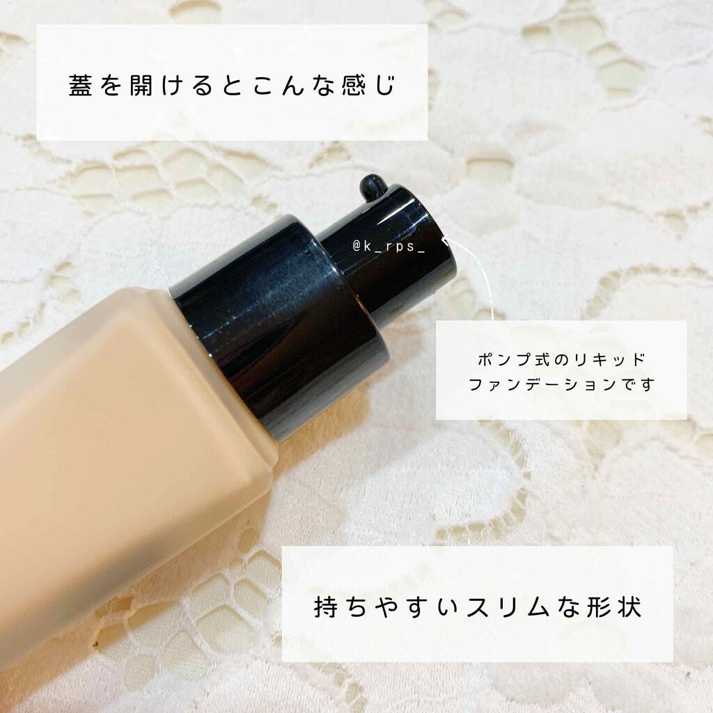 タンイドル ウルトラ ウェア リキッド/LANCOME/リキッドファンデーションを使ったクチコミ(2枚目)