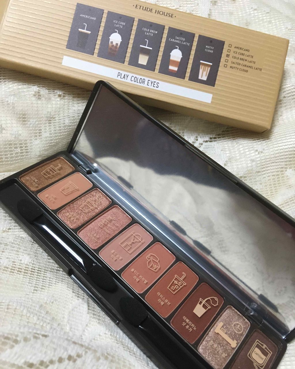 プレイカラー アイシャドウ/ETUDE/アイシャドウパレットを使ったクチコミ(2枚目)