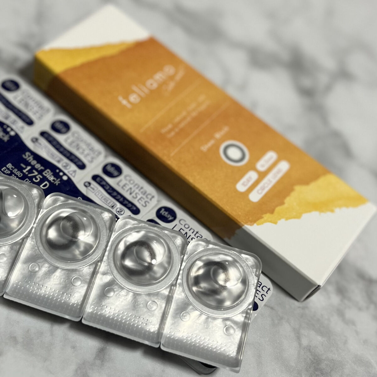 feliamo 1day シアーブラック/feliamo/ワンデー（１DAY）カラコンを使ったクチコミ（2枚目）