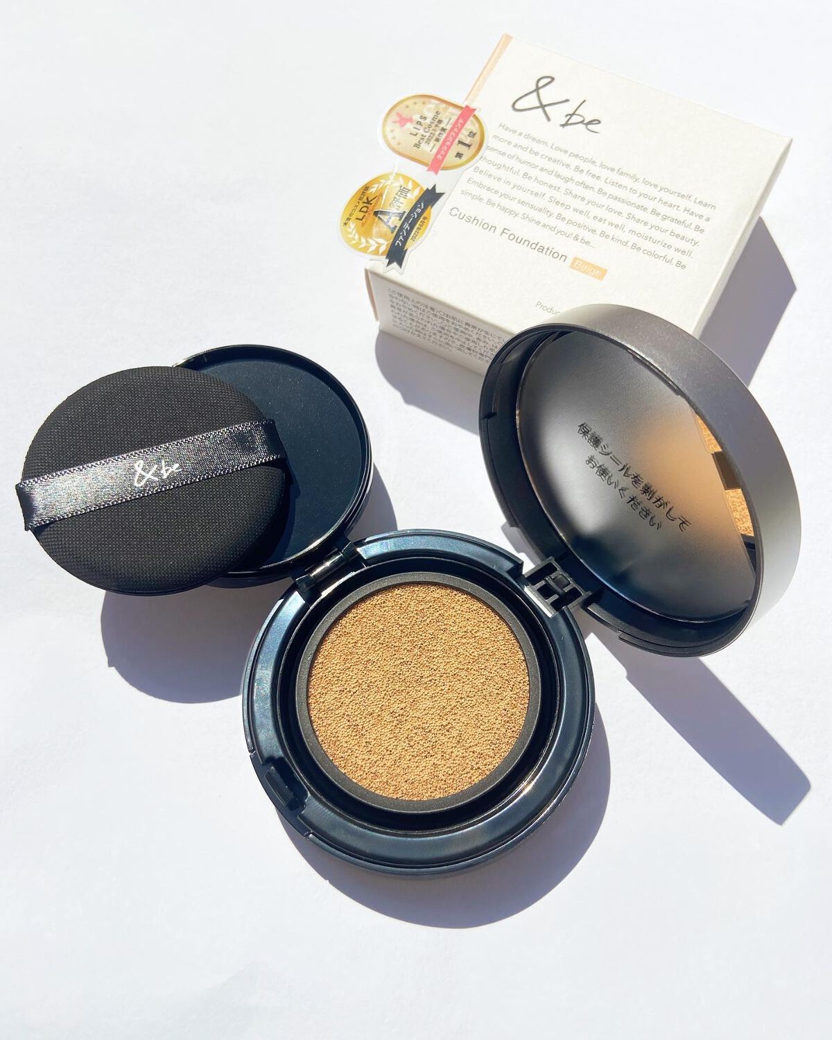 &be クッションファンデーション/&be/クッションファンデーションを使ったクチコミ(1枚目)