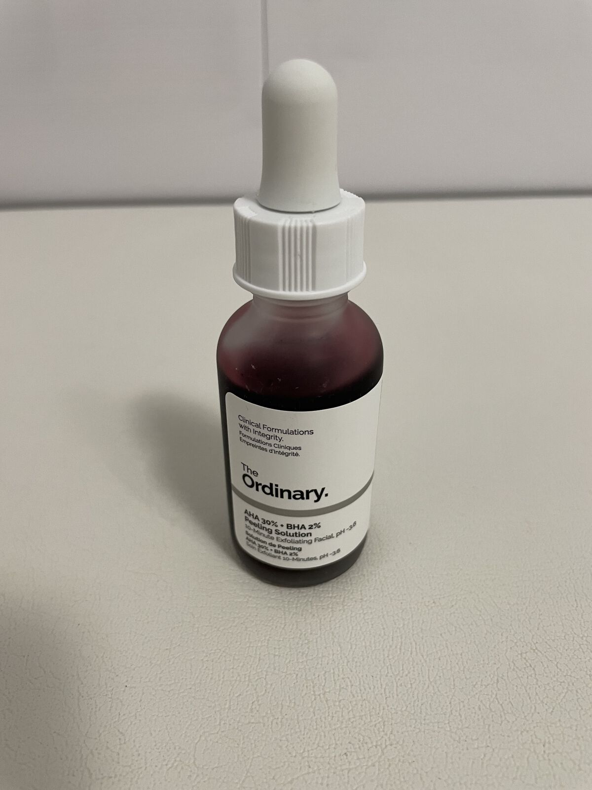 AHA 30% + BHA 2% Peeling Solution/The Ordinary/ピーリングを使ったクチコミ（1枚目）