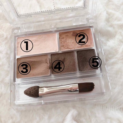 パーフェクトマルチアイズ/キャンメイク/アイシャドウパレットを使ったクチコミ(3枚目)