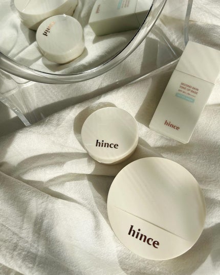 セカンドスキングロウクッション/hince/クッションファンデーションを使ったクチコミ(2枚目)