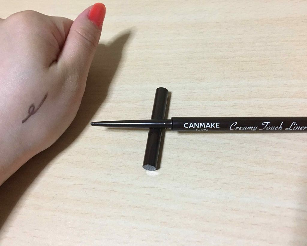 クリーミータッチライナー/キャンメイク/ジェルアイライナーを使ったクチコミ（2枚目）
