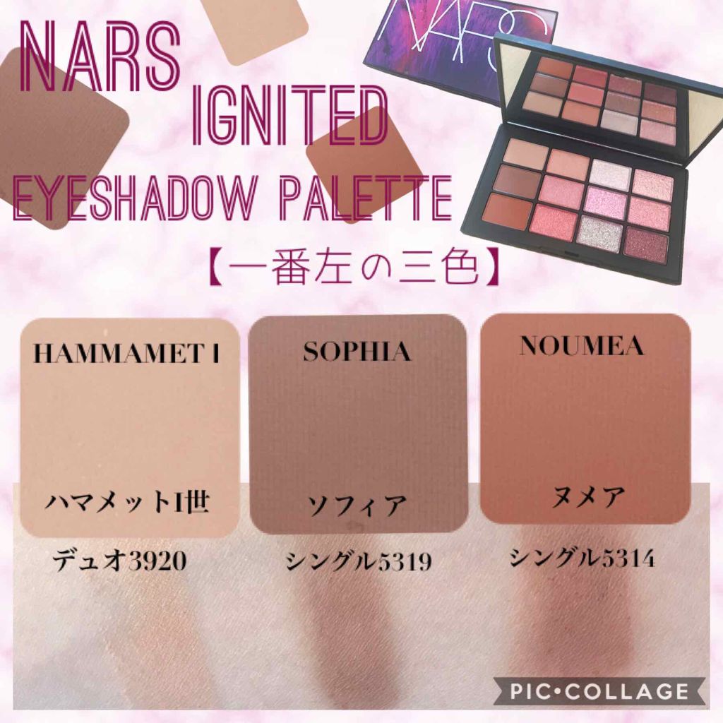 イグナイテッド アイシャドウパレット/NARS/アイシャドウパレットを使ったクチコミ(2枚目)
