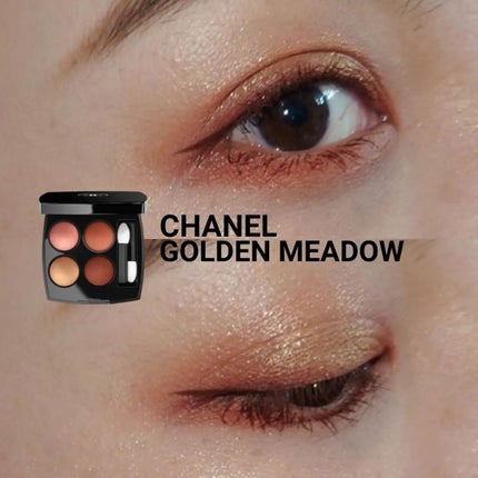 レ キャトル オンブル 368 ゴールデン メドウ/CHANEL/アイシャドウパレットを使ったクチコミ(1枚目)