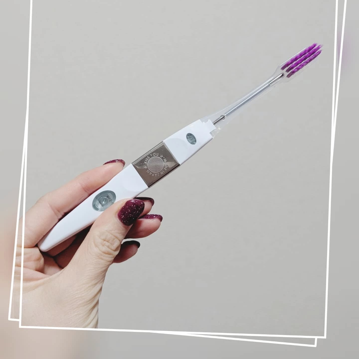 マイナスイオン歯ブラシ/KISS YOU/歯ブラシを使ったクチコミ（3枚目）