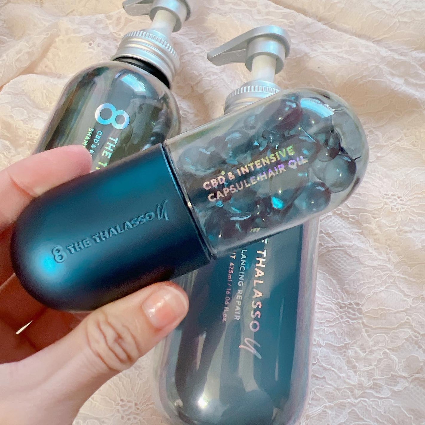 エイトザタラソ ユー CBD&リフレッシング クレンズ 美容液シャンプー/CBD&バランシング ダメージリペア 美容液ヘアトリートメント/エイトザタラソ/市販シャンプーを使ったクチコミ(2枚目)