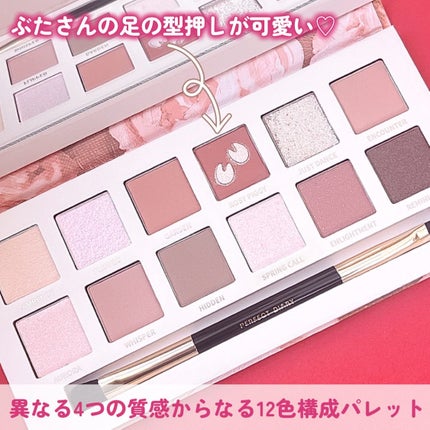 エクスプローラ12色 動物アイシャドウパレット/PERFECT DIARY/アイシャドウパレットを使ったクチコミ(4枚目)