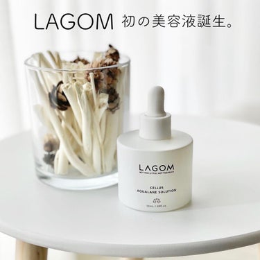 ラゴム アクアレンソリューション/LAGOM /美容液を使ったクチコミ（1枚目）