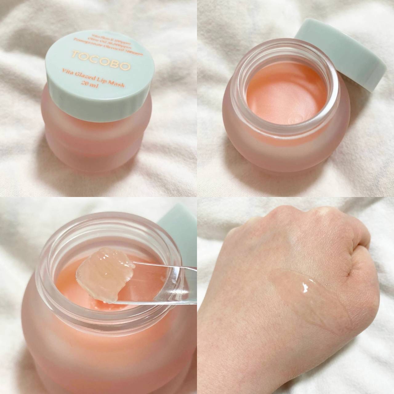 ビタグレーズドリップマスク/TOCOBO/リップマスクを使ったクチコミ（2枚目）