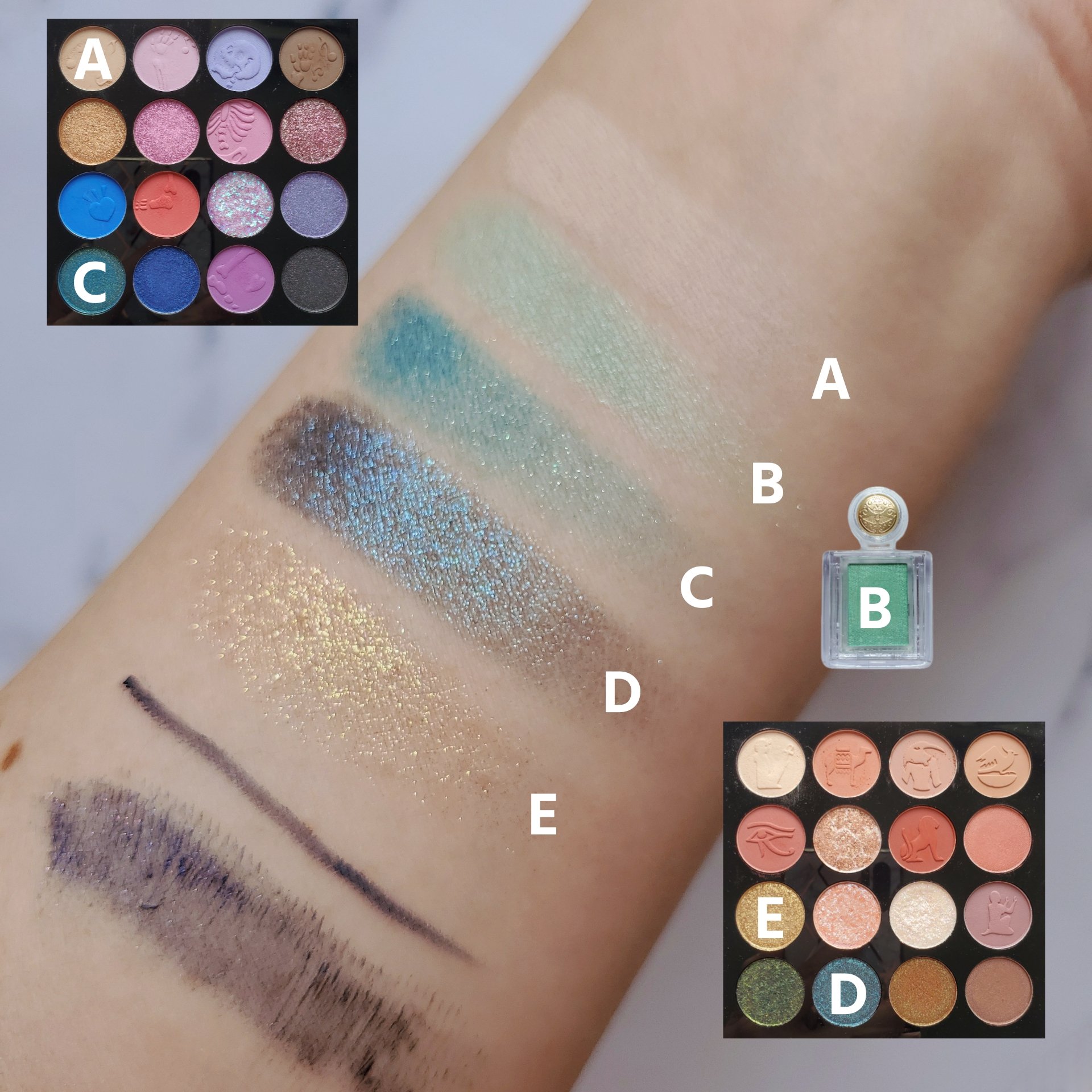 シャドーカスタマイズ/MAJOLICA MAJORCA/単色アイシャドウを使ったクチコミ（2枚目）