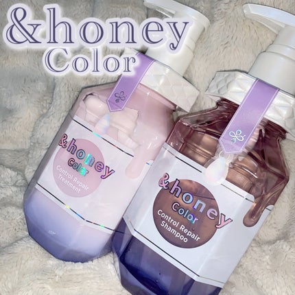 アンドハニー カラー コントロールリペア シャンプー1.0 / ヘアトリートメント2.0/&honey/市販シャンプーを使ったクチコミ(1枚目)