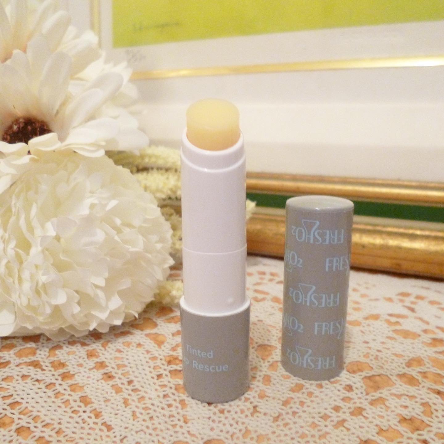 ティントリップレスキュー/FRESHO2/リップバームを使ったクチコミ（1枚目）