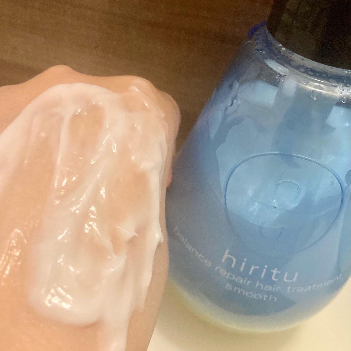 バランスリペア シャンプー/ヘアトリートメント スムース/hiritu/市販シャンプーを使ったクチコミ(5枚目)