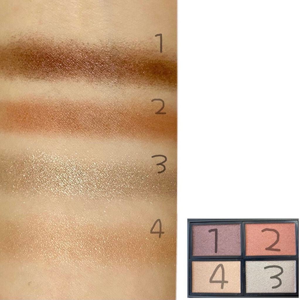 ヴォランタリー アイパレット/Celvoke/アイシャドウパレットを使ったクチコミ(3枚目)