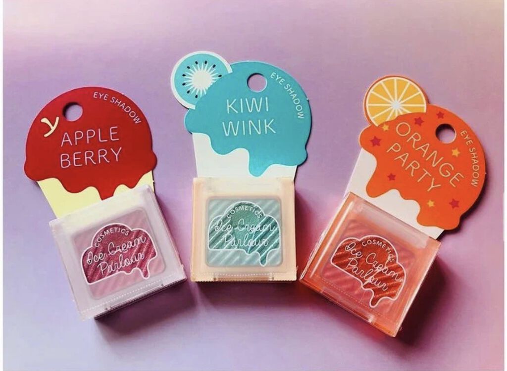 アイシャドウ/アイスクリームパーラー コスメティクス/単色アイシャドウを使ったクチコミ（1枚目）