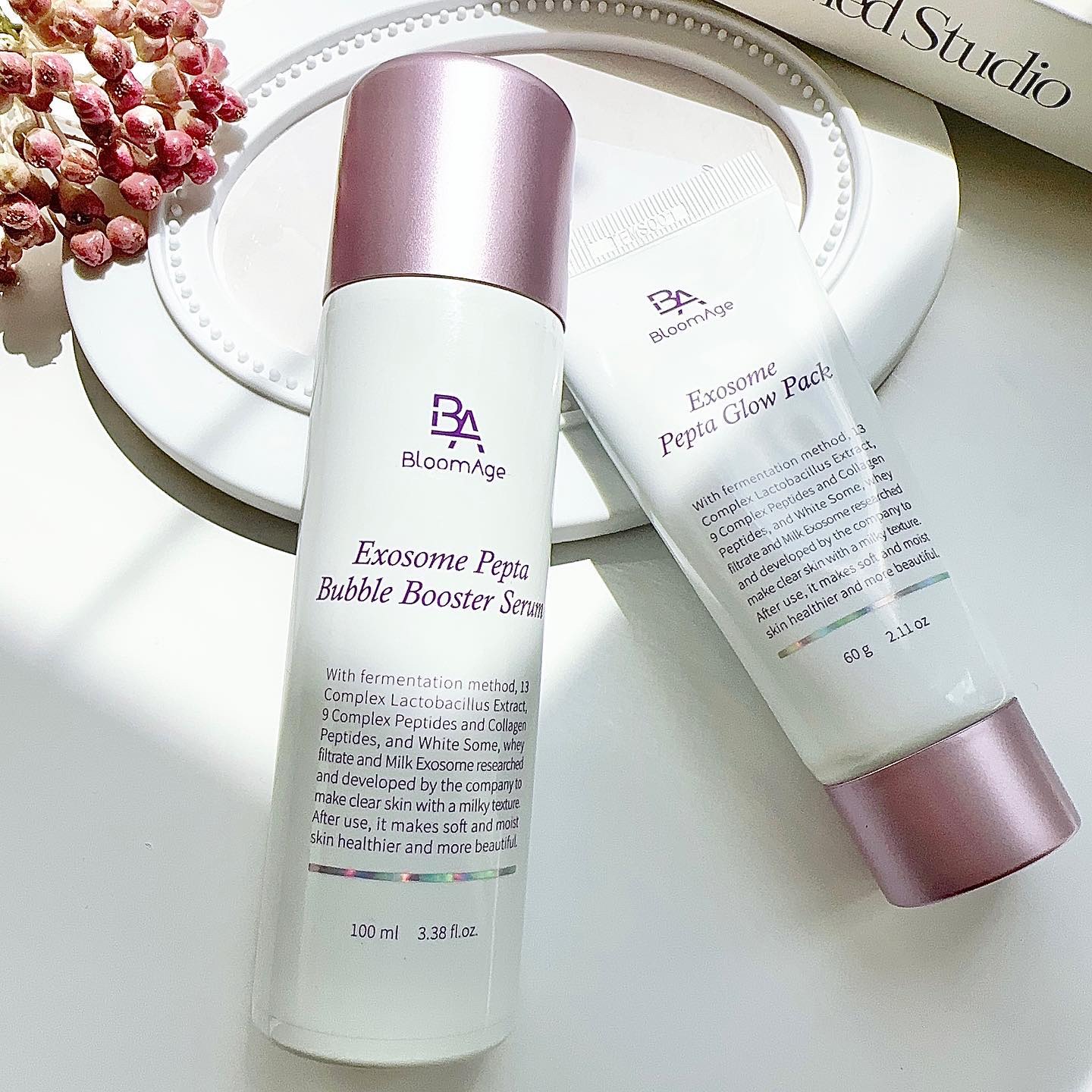 エクソソーム ペプチド グロウ パック/BloomAge/美容液を使ったクチコミ（2枚目）