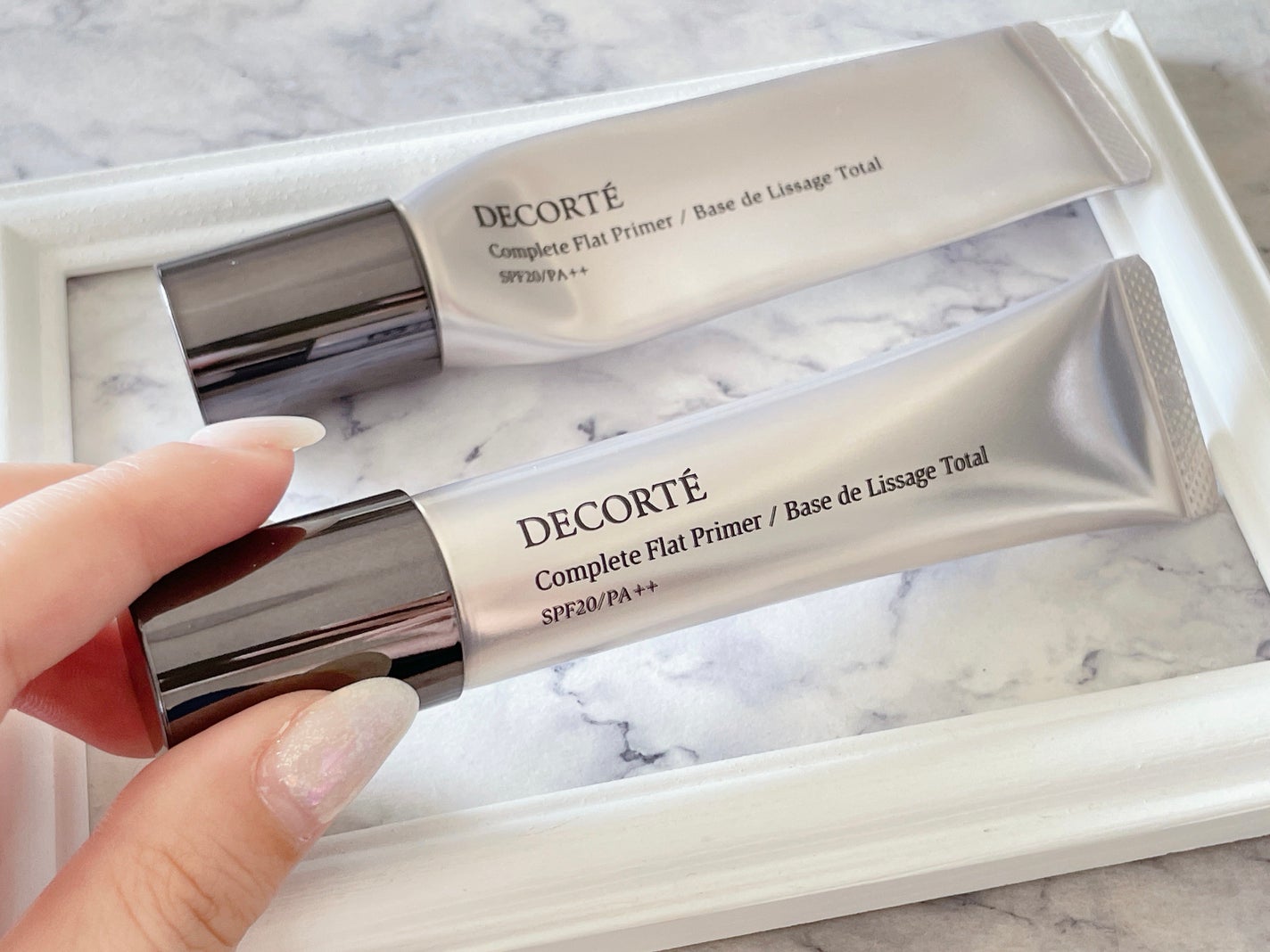 コンプリート フラット プライマー/DECORTÉ/化粧下地を使ったクチコミ(2枚目)