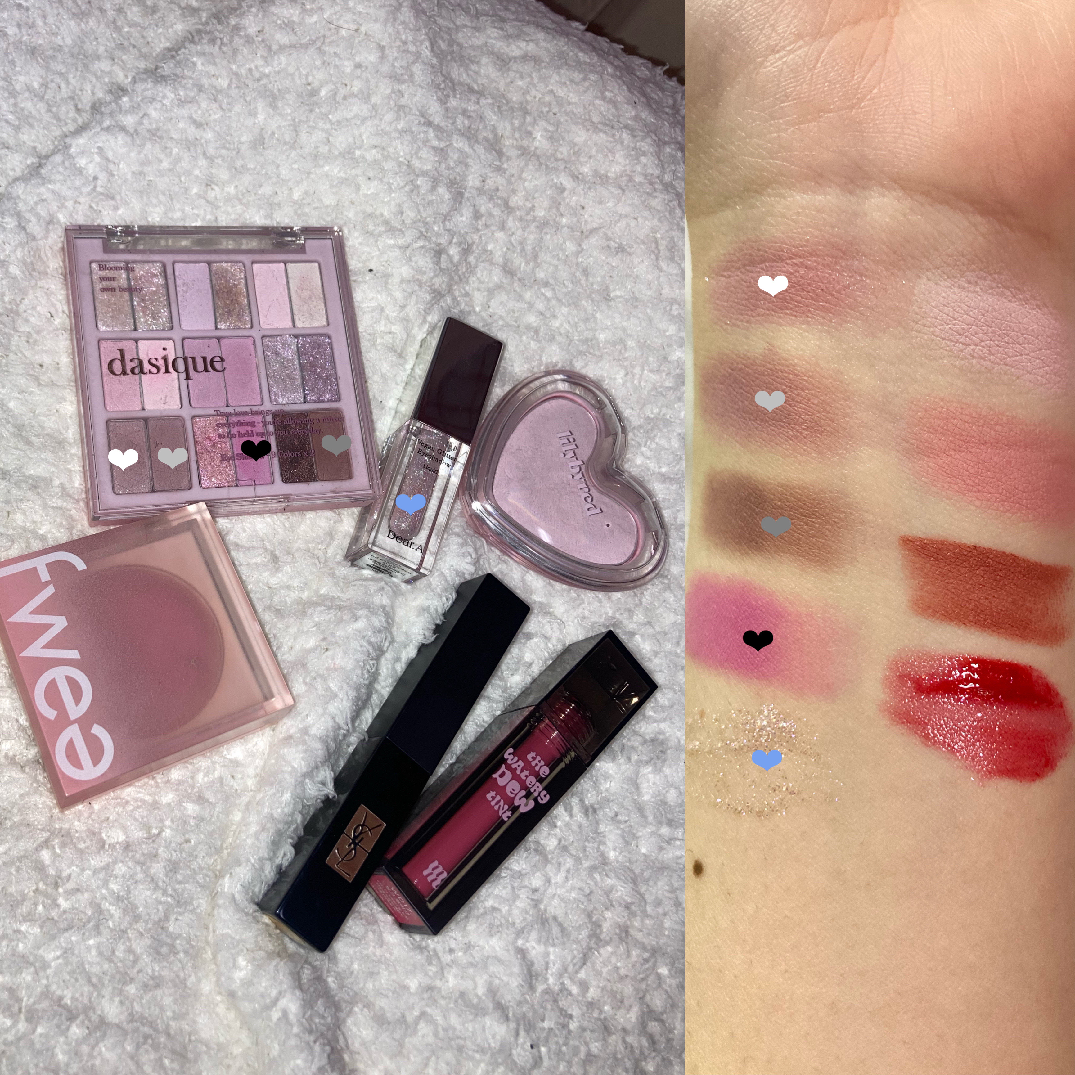 フィーチークメロウ 07 ハッシュキューピット/fwee/ジェル・クリームチークを使ったクチコミ（3枚目）