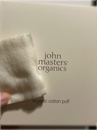 john masters organics コットンパフのクチコミ「このコットンである必要が全くないので、二度と買わない。
【商品の特徴】
無農薬栽培綿花を使用し.....」（3枚目）