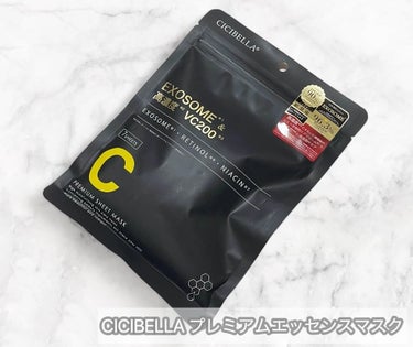 CICIBELLA シートマスク ヒト幹細胞×VC200のクチコミ「SNSで話題
⁡
CICIBELLAシートマスクの新作✨✨
⁡
シシベラ　プレミアムエッセンス.....」（1枚目）