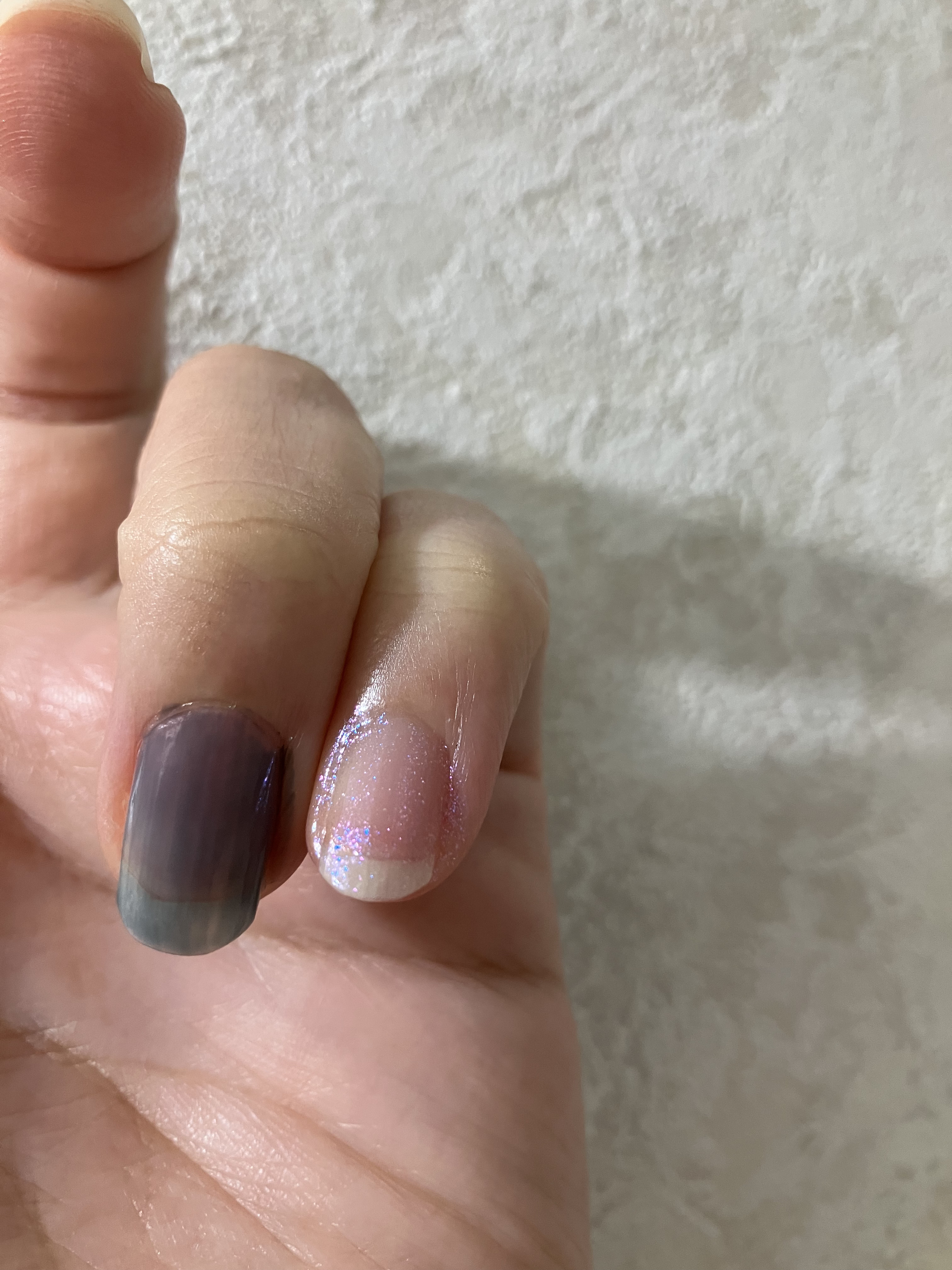 ミニネイル BL14 ミッドナイト スカイ/パラドゥ/マニキュアを使ったクチコミ（2枚目）