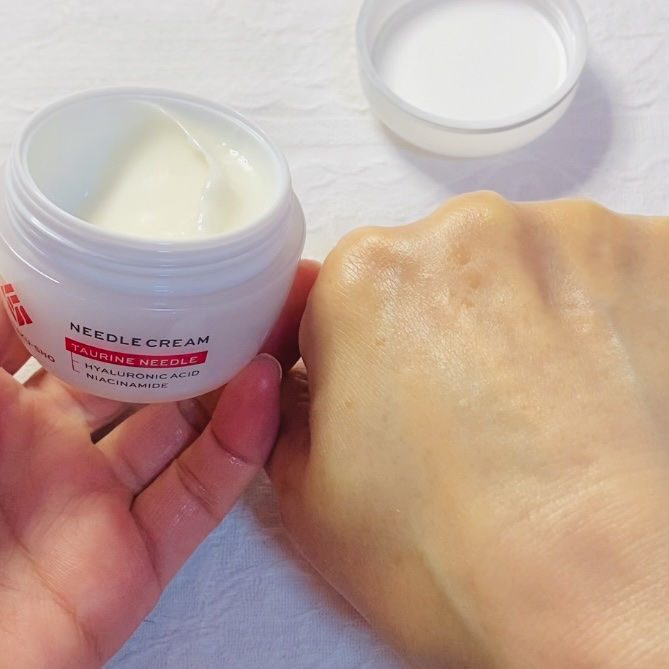 京薬粧 薬用ニードルクリーム/京薬粧/フェイスクリームを使ったクチコミ（3枚目）