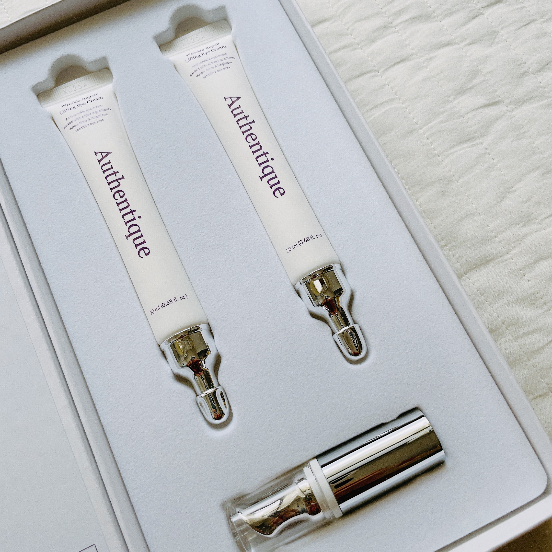 AUTHENTIC A.T.Q リンクル アイクリーム/AUTHENTIC/アイケア・アイクリームを使ったクチコミ（1枚目）