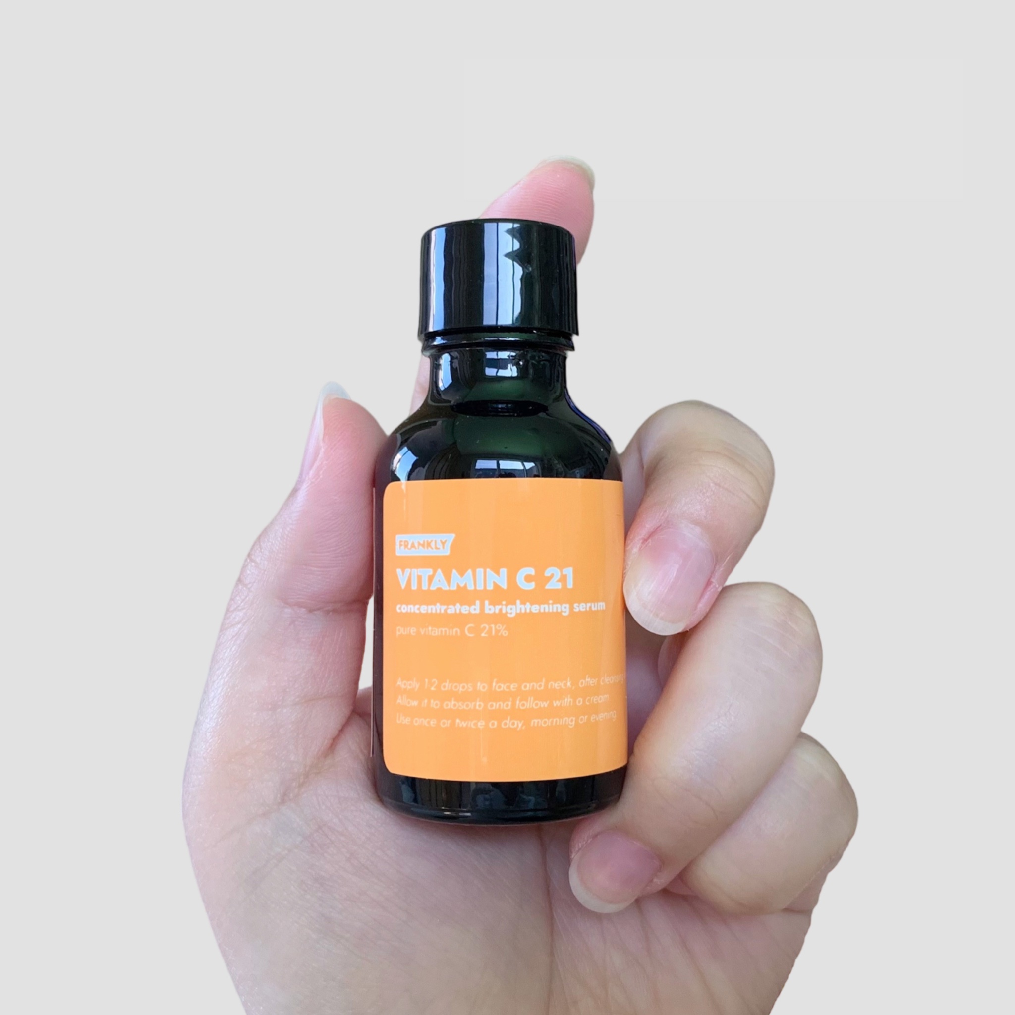 ビタミンC21セラム/Frankly/美容液を使ったクチコミ（3枚目）